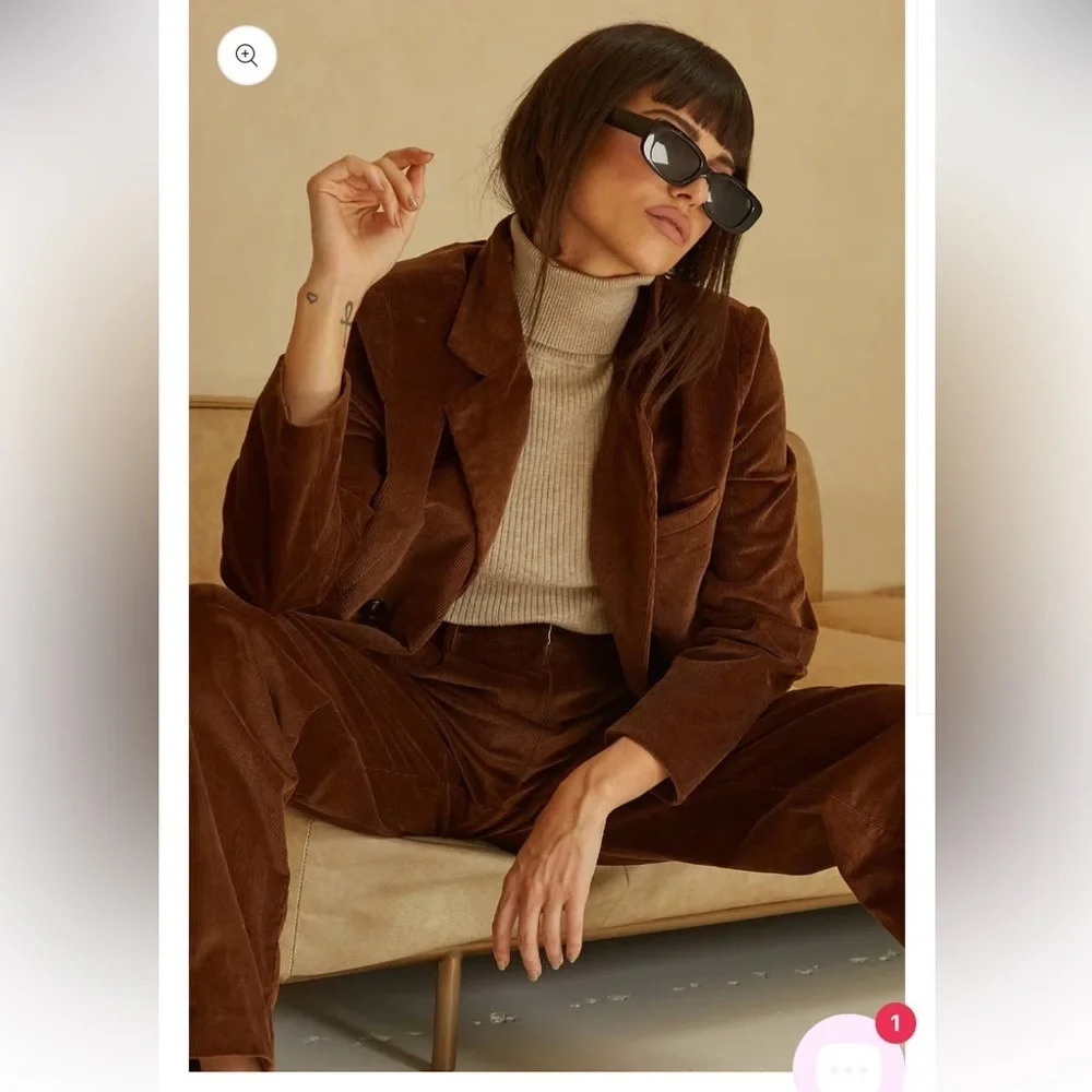 Vintage Sears from the 70's brown  corduroy blazer